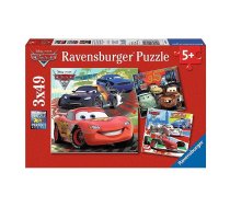 Ravensburger Puzzle 3x49 Vāģi R 09281