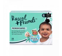 RASCAL + FRIENDS autiņbiksītes, 6 izmērs, 54 gab., 16+ kg, 93620