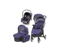 4BABY ATOMIC universālie rati 3in1 PURPLE