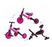 MILLY MALLY OPTIMUS Bērnu trīsritenis 3in1 Pink