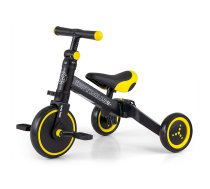 MILLY MALLY OPTIMUS Bērnu trīsritenis 3in1 Black 4837