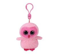 TY Beanie Boos Mīkstā rotaļlieta - piekariņš PINK OWL TWIGGY 8cm, TY35039