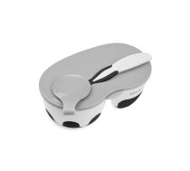 AKUKU Bļoda ar karotīti, A0428 white/black