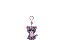 TY Beanie Boos Mīkstā rotaļlieta - piekariņš PINK/GREY LEOPARD TASHA 8cm, TY36616