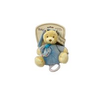 BABY HUG Muzikālā rotaļlieta Lācītis 20cm, zils 89989