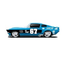 MAISTO TECH automašīna ar skaņām 1:24 Mustang 1967, 81223