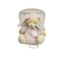 BABY HUG Muzikālā rotaļlieta Lācītis 20cm, rozā 89990