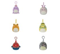 SQUISHMALLOWS W15 mīkstā rotaļlieta - piekāriņš, 8 cm