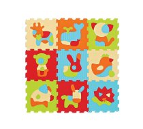 LUDI Grīdas puzle - paklājs 9 elem. 32x32cm L10005