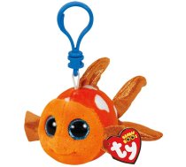 TY Beanie Boos Mīkstā rotaļlieta - piekariņš ORANGE FISH SAMI 8cm, TY35032