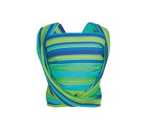 WOMAR slings BE CLOSE Nr.17 LIGHT GREEN AND TURQUOISE AND SAPPHIRE STRIPES