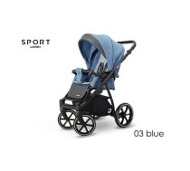 LONEX SPORT pastaigu rati , 03 Blue