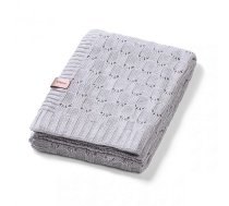 BABYONO bambusa adīta sedziņa - pleds 75х100сm,  1479/02  grey