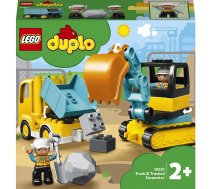 10931 LEGO® DUPLO Town Kravas automašīna un kāpurķēžu ekskavators