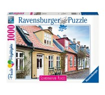 RAVENSBURGER puzle Houses in Aarhus Denmark, 1000gab., 16741