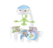 FISHER PRICE  Muzikālais karuselis ar plīša mantiņām Nature Bearries CDN41