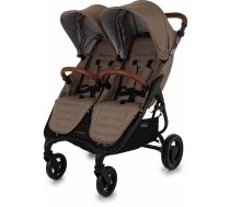 VALCO BABY SNAP Duo Trend dvīņu rati 0m+ Cappuccino 0048