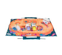 MINILAND Aktivitātes paklājs ar automašīnām SPACE MLZ75007 pink/blue