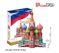 CUBICFUN 3D Puzle Sv. Vasīlija katedrāle