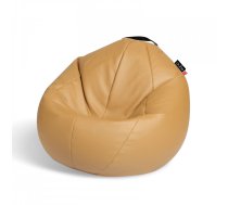 Sēžammaiss - pufs - Qubo Comfort 80 eko ādas Peach