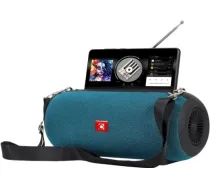 Gembird SPK-BT-17-G Portatīvais Bluetooth skaļrunis ar antenu / zaļa