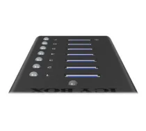 ICY BOX IB-AC618 7x Port USB 3.0 Hub with USB charge port Black