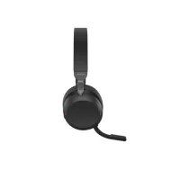JABRA Evolve2 75 Headset on-ear Bluetooth wireless active noise cancelling USB-A noise isolating black Optimised for UC
