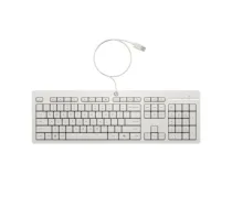 HP 225 Wired Mouse and Keyboard Combo G2 Cashmere White RUS