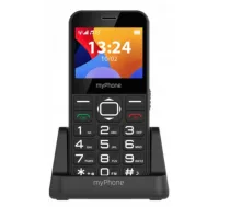 myPhone Halo 3 Black 2.31 " IPS 32 MB Single SIM Main camera resolution 0.3 MP 1000 mAh