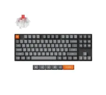 Keychron K8 Max RGB - US Layout - Hot-Swappable Super Red Wireless Keyboard
