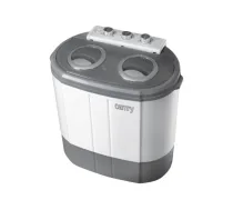 Camry Washing machine CR 8052 Top loading Washing capacity 3 kg 1300 RPM Depth 40 cm Width 60 cm White-Grey