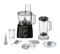 Bosch Food processor MCM3201B 800 W Number of speeds 2 Bowl capacity 2,3 L Ice crushing Blender Black