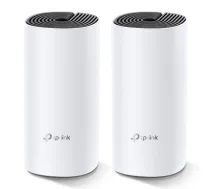 TP-LINK Whole Home Mesh WiFi System Deco M4 (2-Pack) 802.11ac 300+867 Mbit/s 10/100/1000 Mbit/s Ethernet LAN (RJ-45) ports 2 Mesh Support No MU-MiM