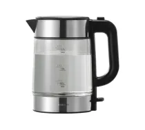 Xiaomi Electric Glass Kettle Electric 2200 W 1.7 L Glass 360° rotational base Black/Stainless Steel