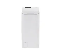 Candy Washing Machine TCA283D2-S Energy efficiency class D Top loading Washing capacity 8 kg 1200 RPM Depth 60 cm Width 41 cm Display Digit White