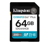 Kingston Canvas Go! Plus 64 SD Flash memory class Class 10, UHS-I, U3, V30