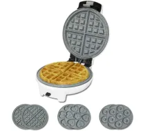 Cecotec Waffle Maker Fun Gofrestone 3in1 700 W Number of pastry 3 Waffle/Muffin/Donut White