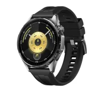 Huawei WATCH GT 6 46mm Smart watch GPS (satellite) AMOLED 1.47 inches Waterproof Black