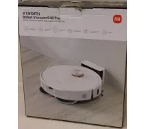 SALE OUT. Xiaomi Robot Vacuum S40 Pro Xiaomi Robot Vacuum S40 Pro Wet&Dry 5200 mAh Dust capacity 0.43 L 15000 Pa White DAMAGED PACKAGING, SCRATCHED