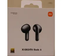 SALE OUT. Xiaomi Buds 6, Graphite Black SALE OUT. Xiaomi Buds 6 Bluetooth Semi-in-ear Microphone Graphite Black Noise canceling DEMO Warranty 24 mo