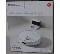 SALE OUT. Xiaomi Robot Vacuum S40 Xiaomi Robot Vacuum S40 Wet&Dry 5200 mAh Dust capacity 0.52 L 10000 Pa White DAMAGED PACKAGING 24 month(s)
