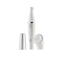 Braun Face Facial Epilator and Brush SE810 Number of power levels 1 Wet & Dry White/Silver