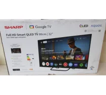 SALE OUT. Sharp 32HF3865E 32" (81cm) QLED Full HD Google TV SALE OUT. Sharp 32HF3865E 32 Smart TV Google TV DAMAGED PACKAGING