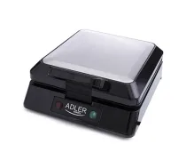 Adler AD 3036 waffle iron 4 waffle(s) Black,Grey 1500 W