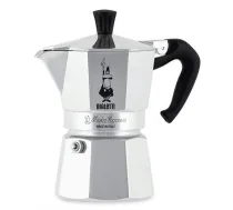 Bialetti Moka Express 0.06 L Moka pot Aluminium, Black