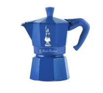 Moka pot for 3 cups Moka Express 5464 BIALETTI blue