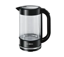 Bosch TWK70B03 electric kettle 1.7 L 2400 W Black, Transparent