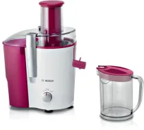 Bosch MES25C0 700 W cherry, transparent, white centrifugal juicer