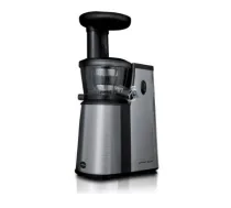 ELDOM PJ400 400W centrifugal juice maker, black and silver