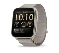 Garmin Venu X1 5.08 cm (2") AMOLED Digital 448 x 486 pixels Touchscreen Gold, Titanium Wi-Fi GPS (satellite)